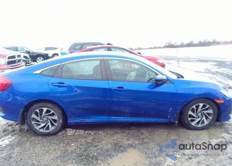 2018 Honda Civic Ex from USA, damaged, VIN 2HGFC2F86JH552711
